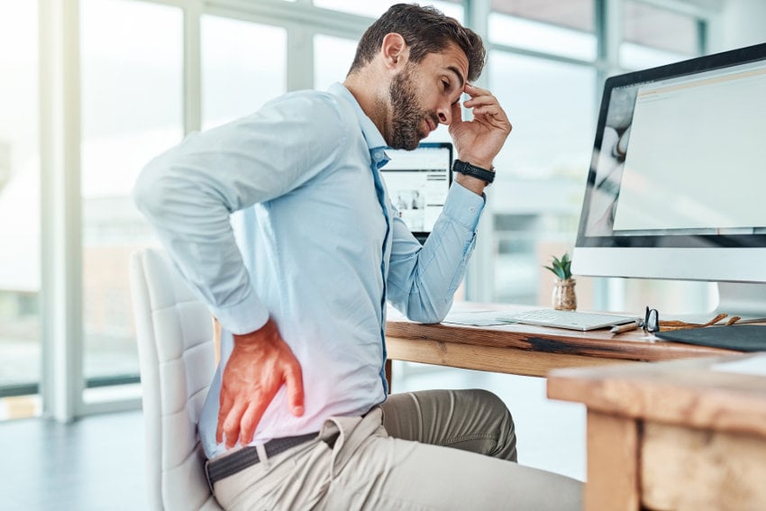 Low back pain at work